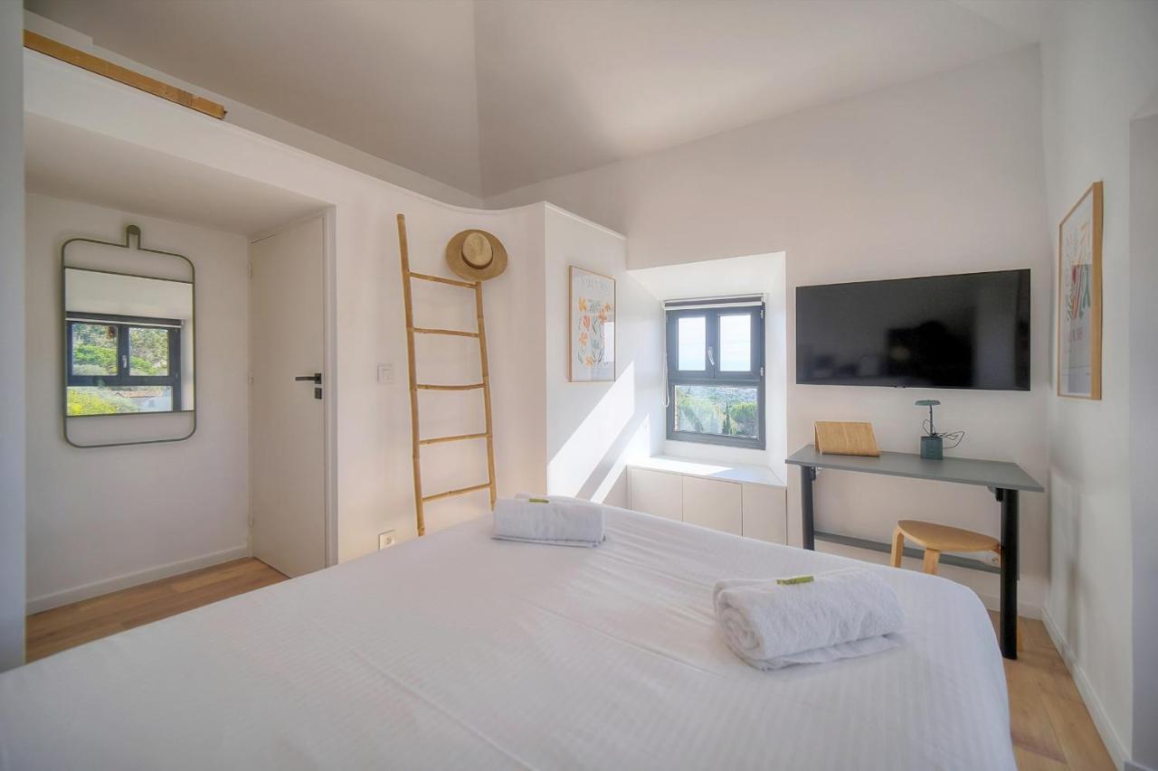 Immogroom - Superbe Villa - Piscine - Vue Mer - Parking - Clim Vallauris Eksteriør billede