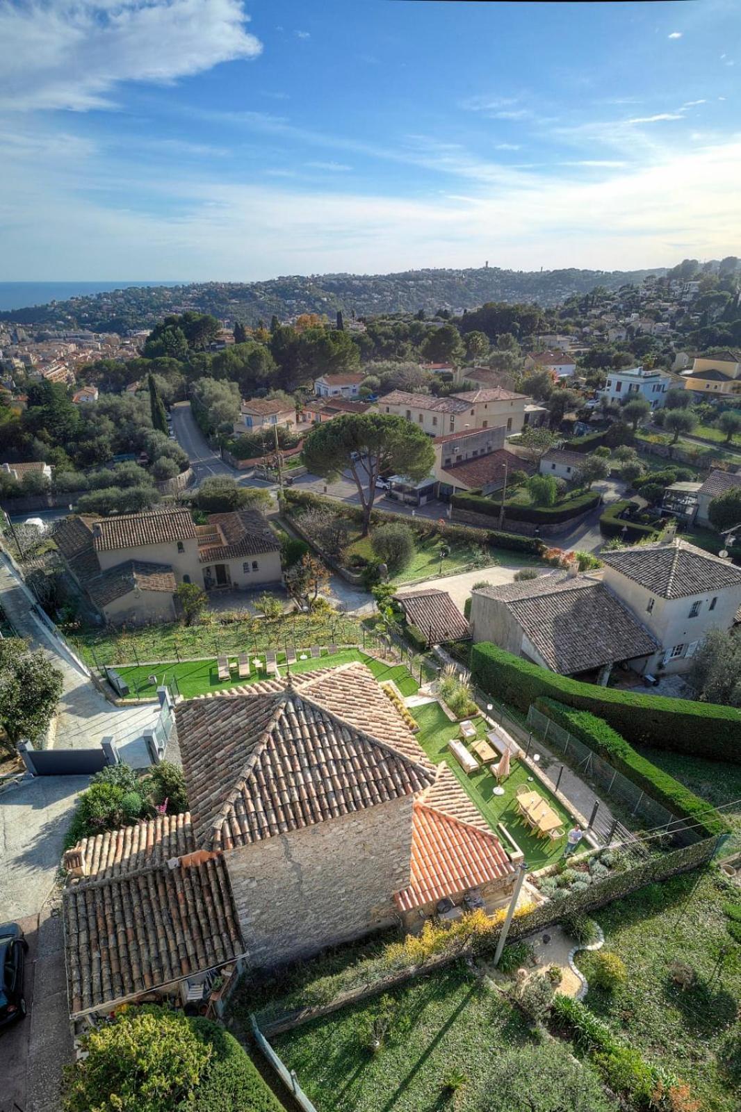 Immogroom - Superbe Villa - Piscine - Vue Mer - Parking - Clim Vallauris Eksteriør billede